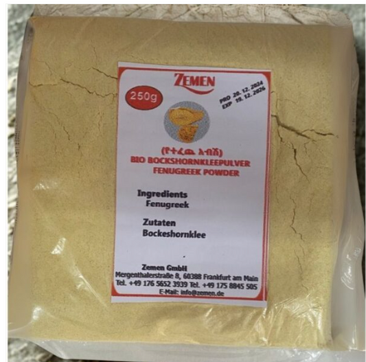 Abish Bockshornkleepulver/fenugreek powder (ABAKE)