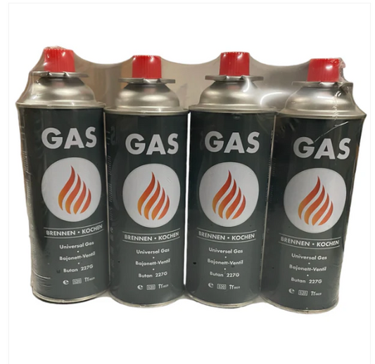 4set Butane Gas Cartridge, 227g Gas Canister Made in Korea