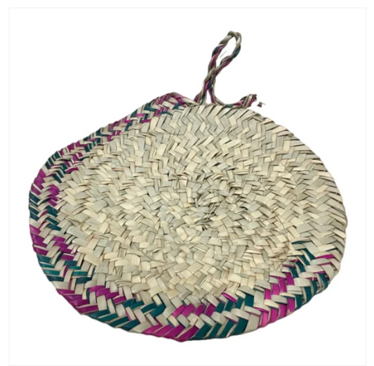 African Ethiopian/Eritrea Handwoven Grass Baskets Wall Hanging Home Decor (Meshrefet)