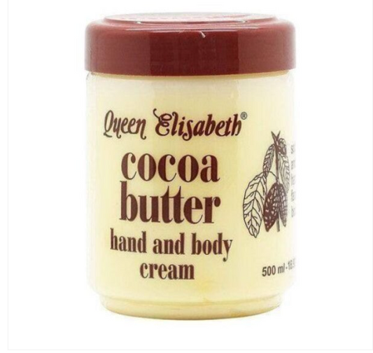 Queen Elisabeth Cocoa Butter Hand and Body Cream