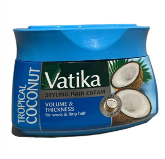Vatika Natural Tropical Coconut Styling Hair Cream for Weak & Limp Hair