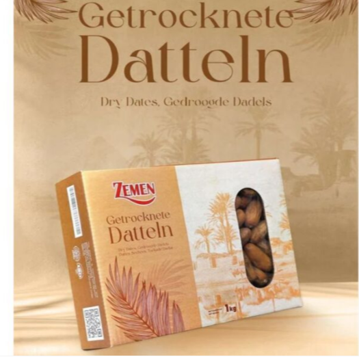 Datteln getrocknete 1kg (Temri)