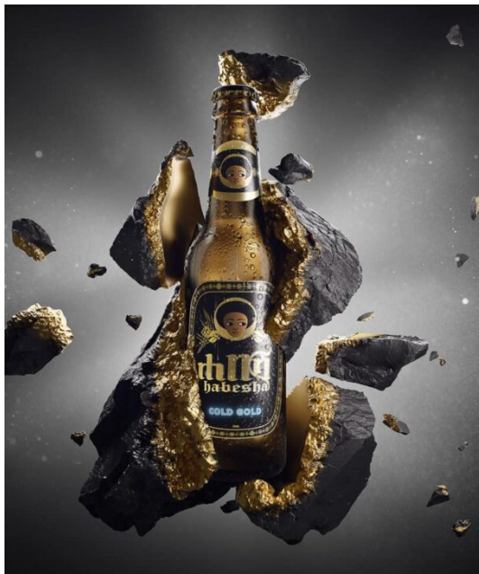 Habesha Beer “Lager” Cold Gold